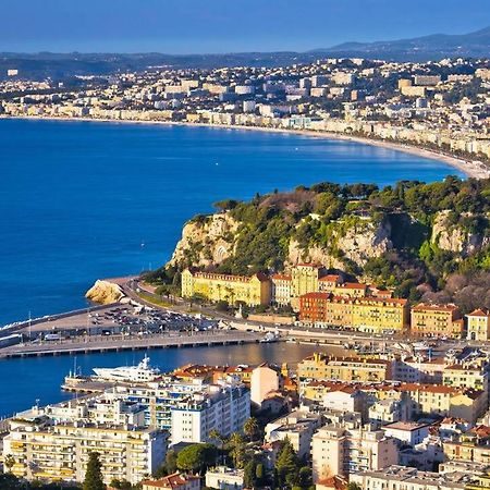 Ferienwohnung Beau 3 Pieces, 7 Pers, 2 Terrasses, Centre, Calme, Securite Nizza Exterior foto