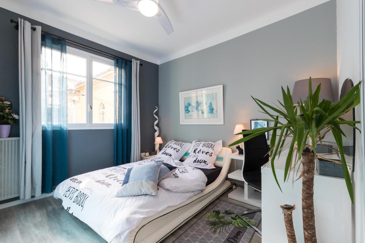 Ferienwohnung Beau 3 Pieces, 7 Pers, 2 Terrasses, Centre, Calme, Securite Nizza Exterior foto