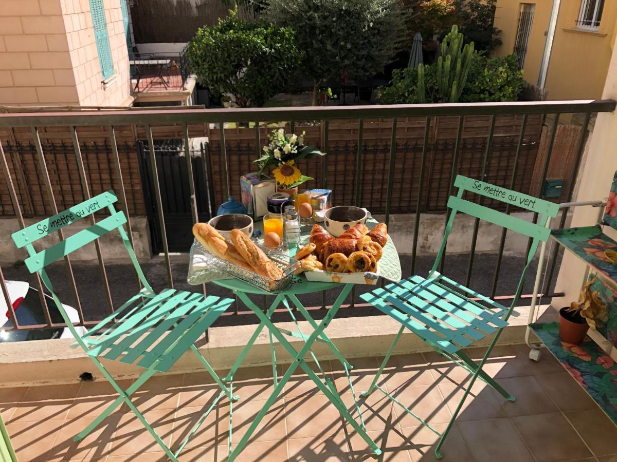 Ferienwohnung Beau 3 Pieces, 7 Pers, 2 Terrasses, Centre, Calme, Securite Nizza Exterior foto