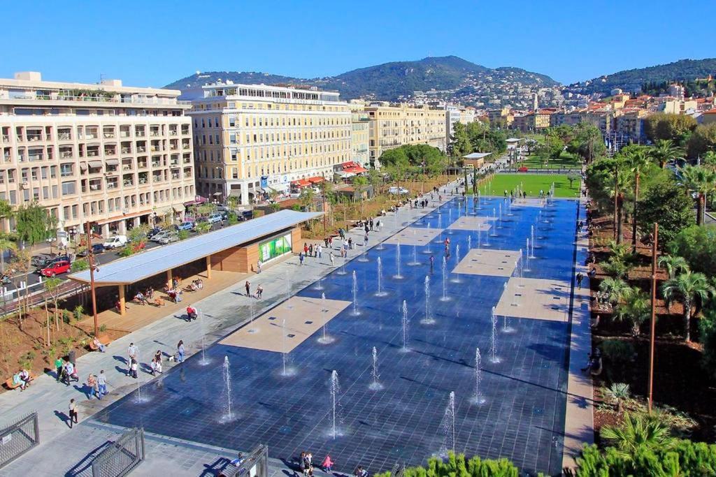 Ferienwohnung Beau 3 Pieces, 7 Pers, 2 Terrasses, Centre, Calme, Securite Nizza Exterior foto