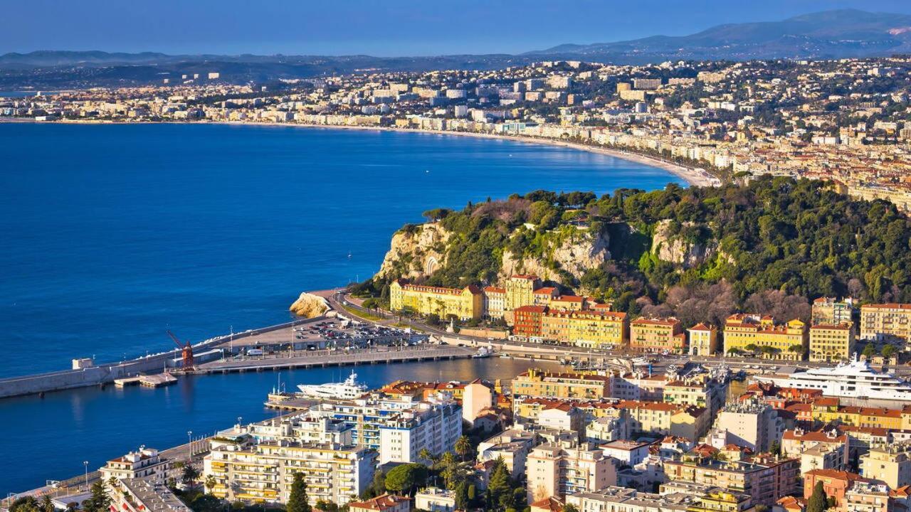 Ferienwohnung Beau 3 Pieces, 7 Pers, 2 Terrasses, Centre, Calme, Securite Nizza Exterior foto